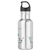 Bouteille d'eau du navire Grand Portal (Dos)