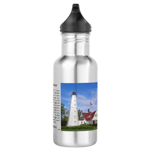 Bouteille d'eau du phare de North Point (Droite)