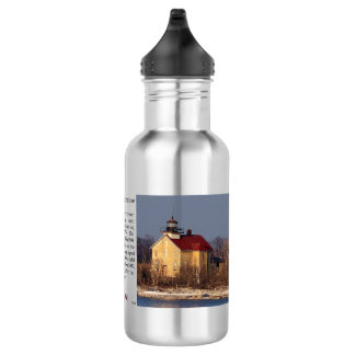 Bouteille d'eau du phare de Pilot Island