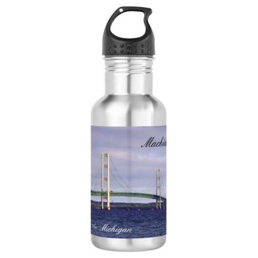 Bouteille d'eau du pont Mackinac (Devant)