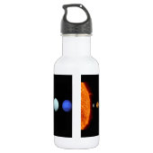 Bouteille d'eau du système solaire (Dos)