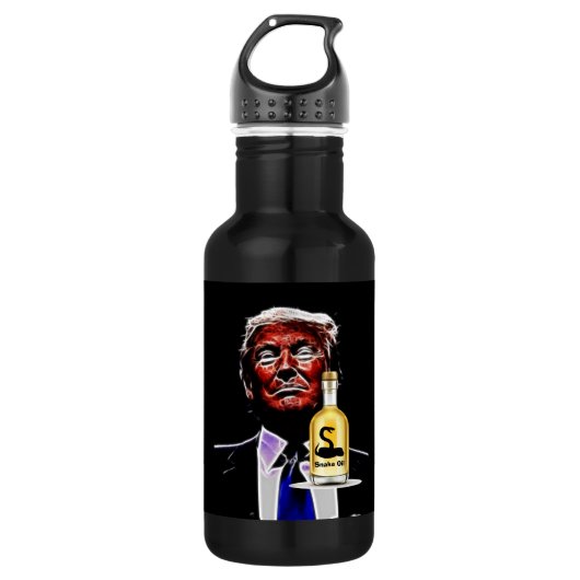 Bouteille d'eau du vendeur d'huile de serpent (Devant)