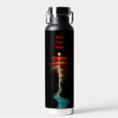 Bouteille D'eau Dualité onde-particule (Avant)