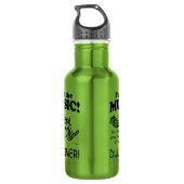 Bouteille D'eau Dulcimer Ressent La Musique (Dos)