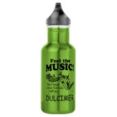 Bouteille D'eau Dulcimer Ressent La Musique (Droite)