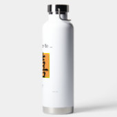 Bouteille d'eau durable avec symbole chinois (Droite)