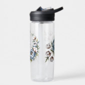 Bouteille D'eau Dusty Blue and Cotton Will You Be My Groomsmen (Gauche)