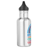 Bouteille D'eau Dyslexia Awareness Dyslexic (Gauche)