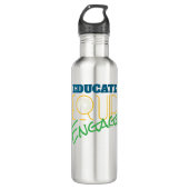Bouteille D'eau E3 - Educate Equip Engage (Devant)