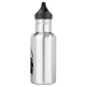 Bouteille D'eau Eagle Wild Animal Nature Illustration Art tatouage (Droite)