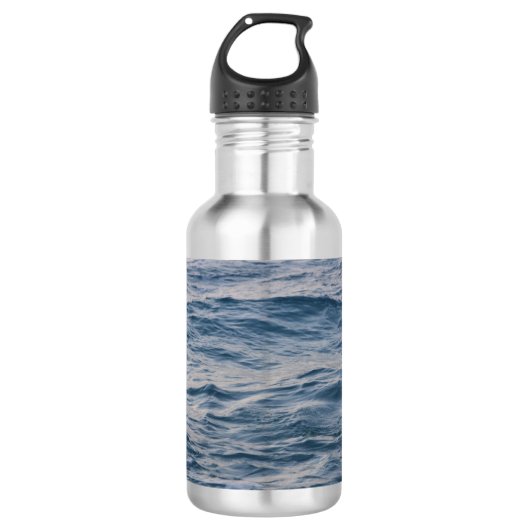 Bouteille D'eau Eau de mer de près (Devant)