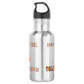 Bouteille D'eau Eau de toilette pure (Dos)