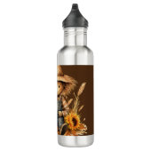 Bouteille D'eau Écart avec des tournesols (Droite)