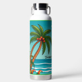 Bouteille D'eau "Échapper À La Sérénité" (Avant)