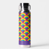 Bouteille D'eau Échelle de sirène arc en arc (Avant)