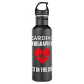 Bouteille D'eau Echo Tech Echocardiographer RDCS Cardiac Sonograph (Devant)