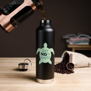 Bouteille D'eau Éco-Friendly Save the Turtles Water Bottle