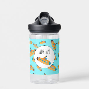 Bouteille D'eau École de Motif de sous-marin Cute