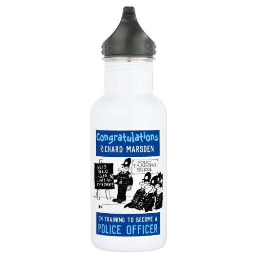 Bouteille D'eau École de police (Droite)