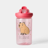 Bouteille D'eau École pour enfants Cute Capybara (Avant)