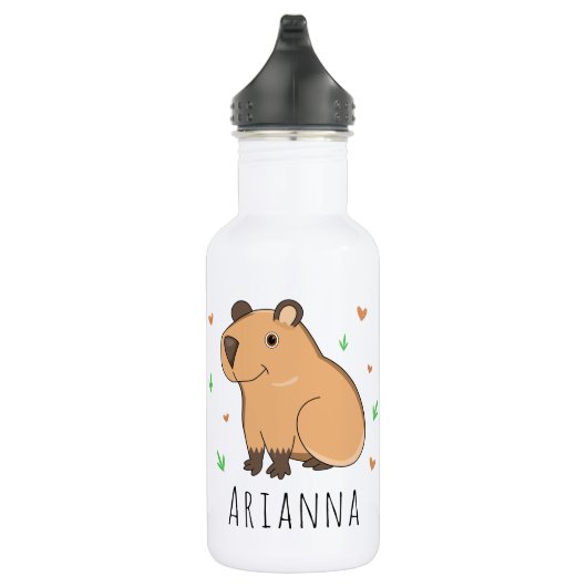 Bouteille D'eau École pour enfants Cute Capybara (Droite)