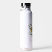 Bouteille D'eau École Pré K Blanc Personnalisé (Plage)