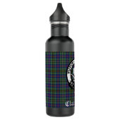 Bouteille D'eau Ecosse Clan Wood Crest & Tartan (Gauche)
