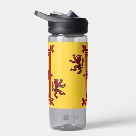 Bouteille D'eau Ecosse patriotique, Rampant, Drapeau écossais jaun (Droite)