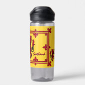 Bouteille D'eau Ecosse patriotique, Rampant, Drapeau écossais jaun (Arrière)