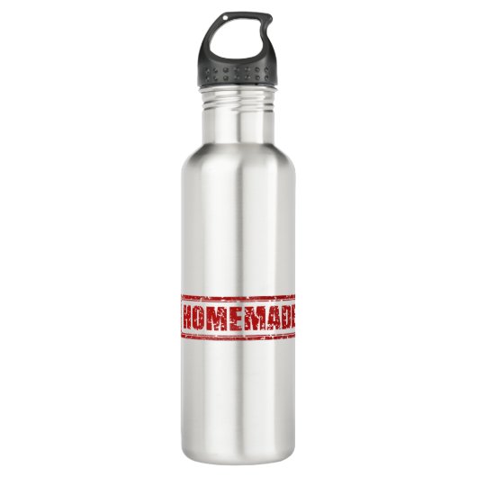 Bouteille D'eau écrit maison (Devant)