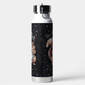 Bouteille D'eau Écureuil avec tasse et neige "Stay Warm" (Gym)
