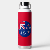 Bouteille D'eau Éditable Kiwi néo-zélandais de golf (Plage)