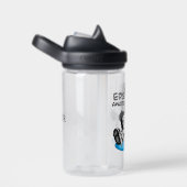 Bouteille D'eau EDS Sensibilisation Zebra Ribbon (Arrière Complet)