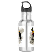 BOUTEILLE D'EAU EGYPTE DÉSERT CAMMEL PYRAMIDE CAT (Dos)