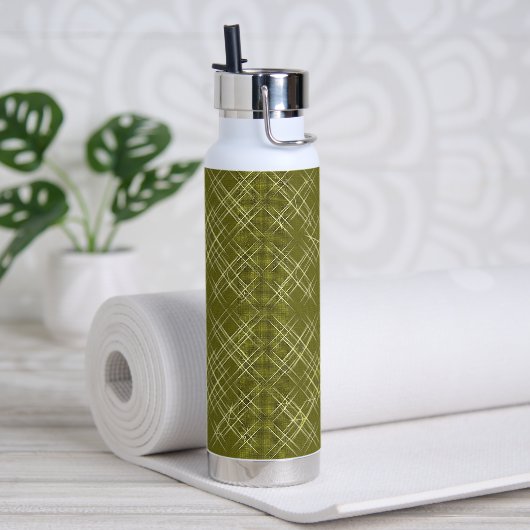 Bouteille D'eau Élégance en croisillons (Yoga)