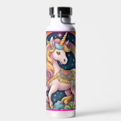 Bouteille D'eau "Élégance joueuse céleste" (Gauche)