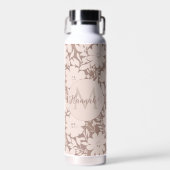 Bouteille D'eau Élégance Mocha Blossom (Avant)
