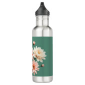 Bouteille D'eau Elegant Blush Chrysanthemum Art (Droite)