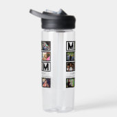 Bouteille D'eau Elégant Custom Happy Mothers Day 9 Photo Collage (Droite)