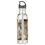 Bouteille D'eau Élégant Rose floral Motif pétal (Dos)