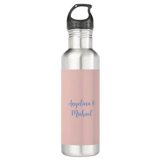 Bouteille D'eau Élégant stylish tendance Unique Noms Calligraphie (Devant)