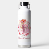 Bouteille d'eau élégante – Bouteille de boisson re (Avant)
