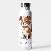 Bouteille d'eau élégante de Dog Mama (Gauche)