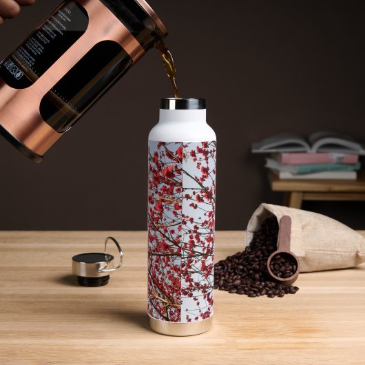 Bouteille D'eau Élégante Fleur Chic (Gym)