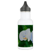 Bouteille D'eau Elégante peinture d'orchidée tropicale blanche (Gauche)