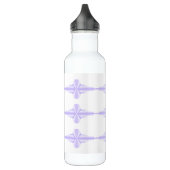 Bouteille D'eau Elément Art déco en lilas & violet (Gauche)