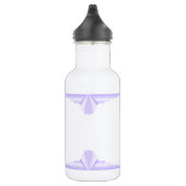 Bouteille D'eau Elément Art déco en lilas & violet 532 ml d'eau bo (Droite)
