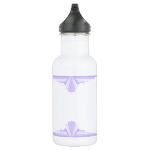 Bouteille D'eau Elément Art déco en lilas & violet 532 ml d'eau bo