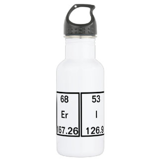 Bouteille D'eau Éléments chimiques : Calcium d'iode d'erbium