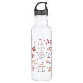 Bouteille D'eau Éléments de physique (Devant)